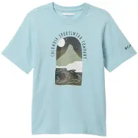 Columbia - Kid's Valley Creek II S/S Graphic Shirt - Camiseta de manga corta size XXS, azul/gris