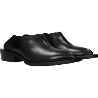 Moschino Shootie Cuban Heel Black Talla: 36 | Zapatos de Mula Outlet | Mujer | Negro