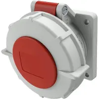 MENNEKES 228A - 5P - Diseño - Tornillos - Rojo - Blanco - IP67 - 400 V