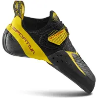 La Sportiva - Pies de gato - Solution Comp Black/Yellow - Talla 44,5 - Negro