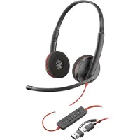 Poly Auriculares Voip Blackwire 3220