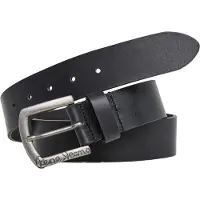 Pepe Jeans para hombre. PM0200009 Cinturón Douglas negro (105 cm), Casual, Piel, outlet 2026.