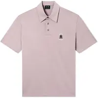 Armani Exchange para hombre. XM002209AF10364U6107 Polo Driftwood gris (XS), Casual, Algodón, Manga corta, outlet 202