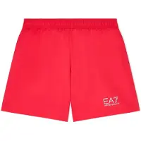 EA7 para niño. 7B000320_AF13019 Bañador Swimwear Kids rojo (8Años= 130cm), Beachwear, Poliéster, moda infantil, outlet 2026.