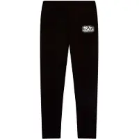 EA7 para niña. 7G000181_AF12484 Pantalones Visibility Girl Negro (16Años= 168cm), Casual, Deportivo, Algodón, Sportswear, Multideporte, moda
