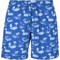 Urban Classics Bermudas azul / blanco
