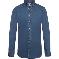 Mcgregor Chambray Shirt Medium Blue Talla: XL | Manga Larga Outlet | Hombre | Azul