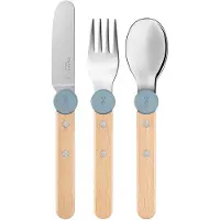 Opinel - Kid's Le Petit Gourmet - Juego de cubiertos beige