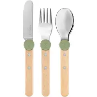 Opinel - Kid's Le Petit Gourmet - Juego de cubiertos beige
