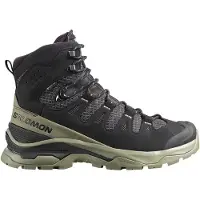 Salomon - Zapatillas de senderismo Hombre - Quest 5 GTX M Black/Dlicgr/Black - Talla 48 - Marrón