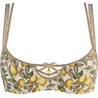 Marlies Dekkers Mambo Amalfi Lemon Print Demi Bra Talla: 75C | Brasieres Outlet | Mujer