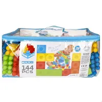 Colorbaby Juego De Construcción Maxi Set 144 Piezas