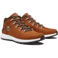 Timberland para hombre. TB0A25DCF131 Botas de piel Sprint Trekker Mid marrón (41.5), Plano, Cordones, Casual, Sostenible, outlet