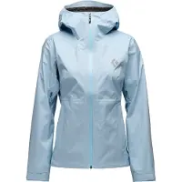 Black Diamond - Ropa de senderismo mujer - W Fineline Stretch Shell Fog Blue - Talla M - Azul