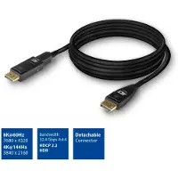 ACT Cable Displayport Ak4152 1.4 Aoc Detachable 20 M