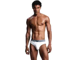 Emporio Armani para hombre. EM000233_AF18895 Slips Stretch Piquet blanco (S), Homewear, Modal, outlet 2026.