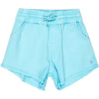 Roxy - Kid's Scenic Route Twill RG - Pantalones cortos size 16 Years - XXL, turquesa