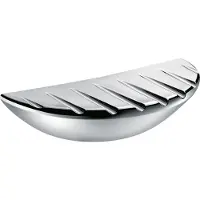 Delabie Dispensador de jabón de pared, marca , fabricado con Bayblend y acabado cromado de alto brillo