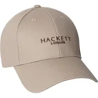Hackett London para hombre. HM0400074 Gorra Contrast Brand beige (OSFA), Casual, Algodón, outlet 2026.