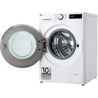 LG Lavadora Secadora De Carga Frontal F4dr6010a1w