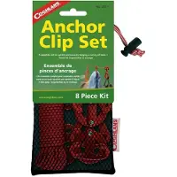 Coghlan's - Anchor Clips 4 Clips + 2 Schnurspanner + 1 Seil + 1 Packbeutel