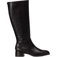Wonders para mujer. D-1803_5121_5792 Botas de Piel Bonjour 03 Negro (37), 1 a 3cm, Cremallera, Casual, Clásico, outlet 2026.