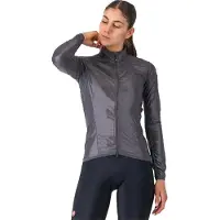 Castelli - Women's Aria Shell 2 Jacket - Maillot de ciclismo size L, gris