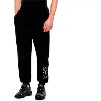 EA7 para hombre. 7M001565_AF17787 Pantalones Premium Label Negro (L), Casual, Deportivo, Algodón, Sportswear, Multideporte, outlet 2026.
