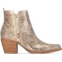 Xti para mujer. 14503705-ORO Botines 145037 dorado (40), 3 a 5cm, Cremallera, Casual, outlet 2026.