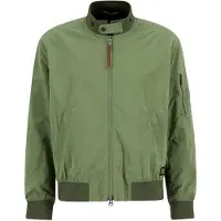 Barbour para hombre. MCA1103 Chaqueta Fenton verde (XL), Casual, Poliamida, outlet 2026.