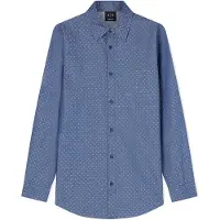Armani Exchange para hombre. XM002739AF24681FB443 Camisa Essential azul (XS), Casual, Algodón, Manga larga, outlet 2