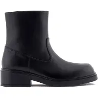 Armani Exchange para mujer. XW002209AF17474UC001 Botines Modern negro (38.5), Plano, Cremallera, Casual, outlet 2026