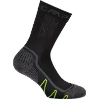 CMP - Trekking Sock Poly Mid - Calcetines de trekking size 36-38, negro