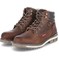 Dockers by Gerli Botas con cordones chocolate / negro