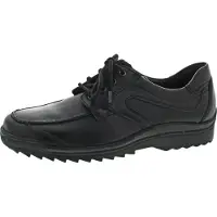 Waldlaufer Zapatos con cordón 'Schnürschuh Herren 483000 Hendrik H-Weite Echtleder in schwarz' negro