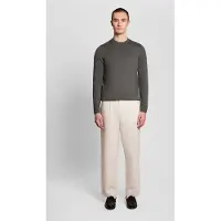 Lyle & Scott Tonal Superfine Crew Neck Jumper Iron Gate Talla: M | Jerséis Outlet | Hombre