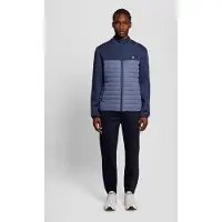 Lyle & Scott Sports Fleece Hybrid Jacket True Indigo/steel Indigo Talla: XL | Chaquetas Outlet | Hombre | Azul