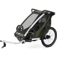 Thule - Carritos deportivos - Chariot Lite Single Vintage Green - Caqui
