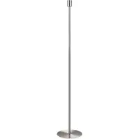 Ideal Lux Piantane - Lámpara de pie, estructura metálica cromada, 1 foco, casquillo E27