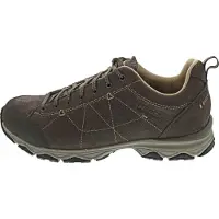Meindl - Zapatillas de senderismo Hombre - Matera Marron foncé/Moka de Cuero - Talla 42 - Marrón