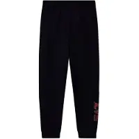 EA7 para niño. 7B000300_AF13512 Pantalones Visibility Boy Negro (12Años= 154cm), Casual, Deportivo, Algodón, Sportswear, Multideporte, moda