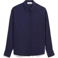 Armedangels - Women's Larisaana L/S - Blusa size XS, azul