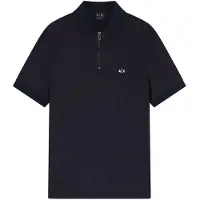 Armani Exchange para hombre. XM002372AF21936UB101 Polo Deep marino (XXL), Casual, Viscosa, Manga corta, outlet 2026.