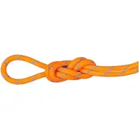 Mammut - 8.7 Alpine Sender Dry Rope - Cuerda simple size 40 m, naranja/blanco