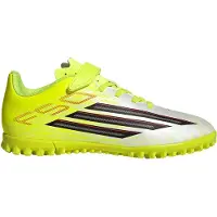 Adidas adidasZapatilla de fútbol con cierre autoadherente F50 CLUB moqueta 33 Team Solar Yellow 2 / Core Black / Lucid Red Niño