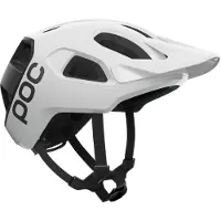 POC - Cascos MTB - Cularis Hydrogen White/Uranium Black Matt - Talla 51-54 cm - Blanco