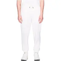 Armani Exchange para hombre. XM002353AF21869U1074 Pantalón Jogger blanco crema (S), Casual, Algodón, outlet 2026.