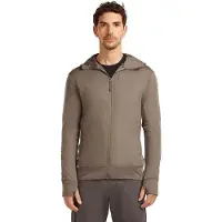 Icebreaker - Merino 260 Quantum IV L/S Zip Hoodie - Sudadera de lana merina size XXL, gris