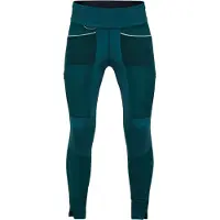 Peak Performance - Women's Ascent Track Tights - Pantalones de trekking size M, azul/blanco