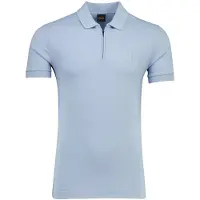 BOSS para hombre. 50537507 Polo slim fit azul (M), Casual, Algodón, Manga corta, outlet 2026.
